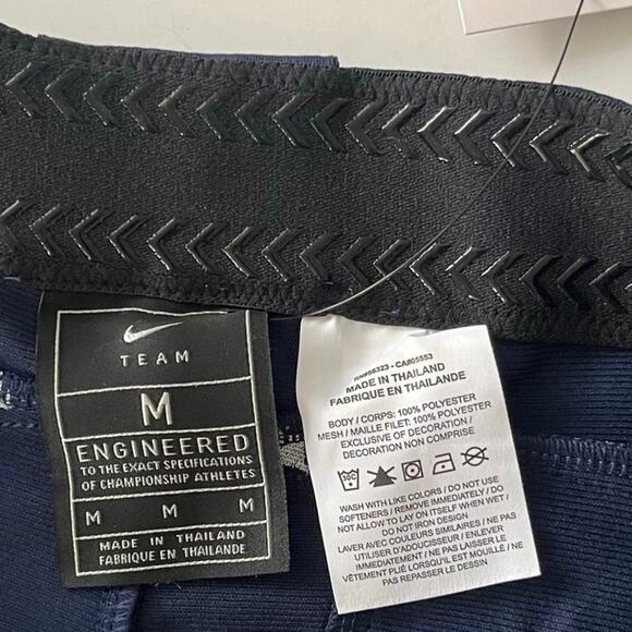 Nike Vapor Select 3/4 Length Softball Pants Women's M Navy Blue AV6718-419 NWT - Picture 5 of 11